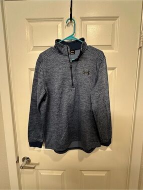 Under Armour Men’s Navy Heather 1/4 Zip Performance Pullover